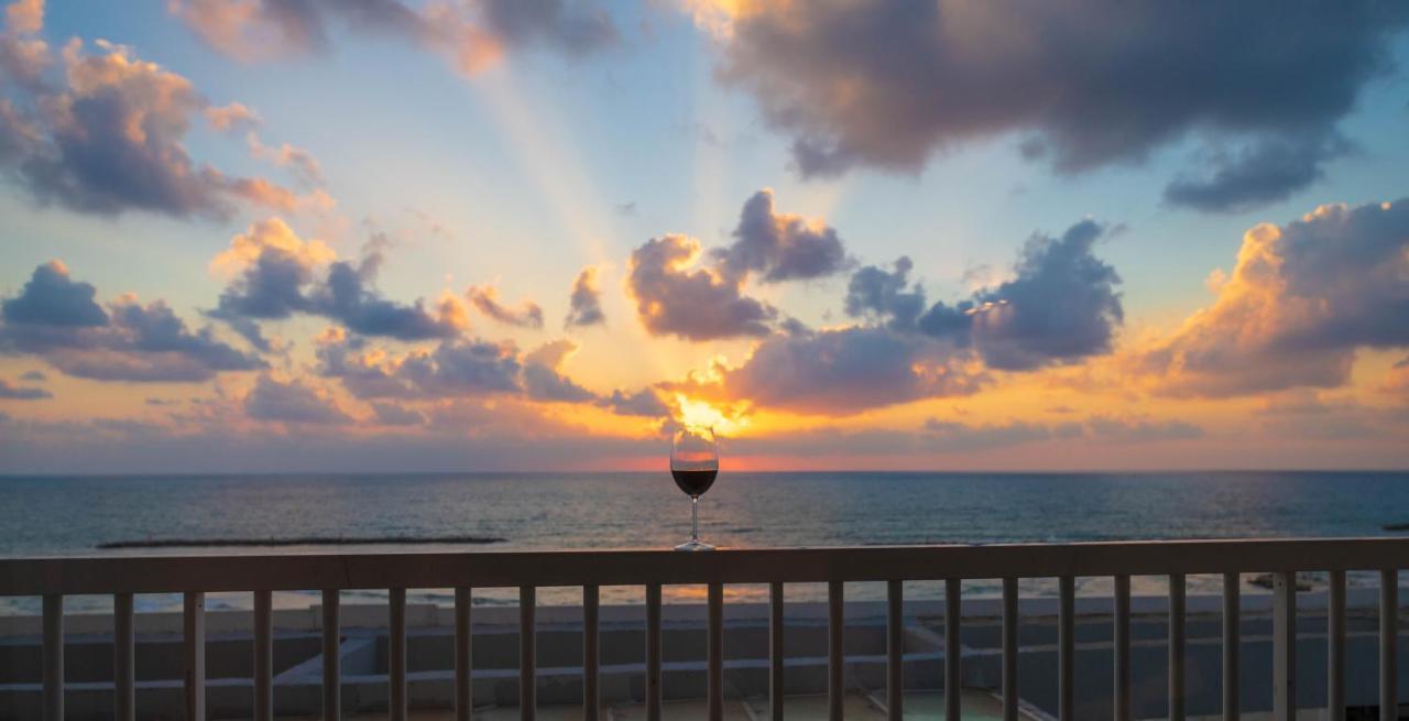 Sea view apartment suite Tel Aviv Exterior foto