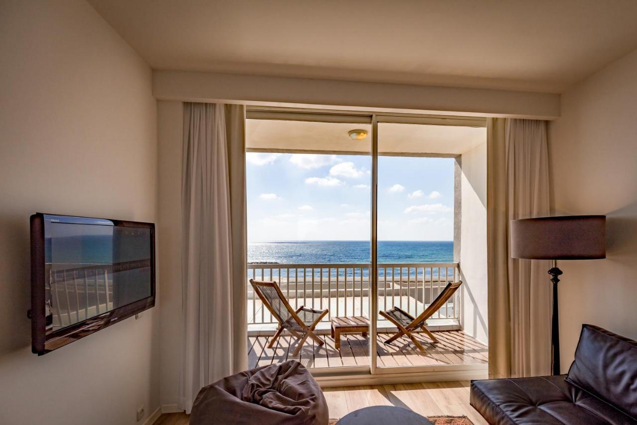 Sea view apartment suite Tel Aviv Exterior foto